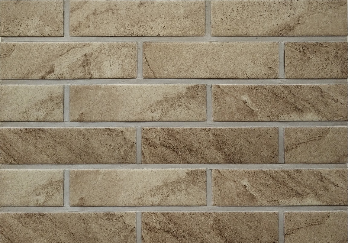 Фасадная плитка Mattone Pietra Beige гладкая 240х65х7мм Paradyz 46шт/уп купить в Санкт-Петербурге