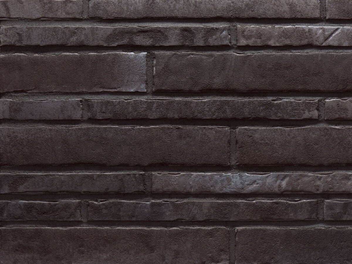 Zeitlos 359 kohleglanz фасадная клинкерная плитка  400x71x14 мм  купить в Санкт-Петербурге
