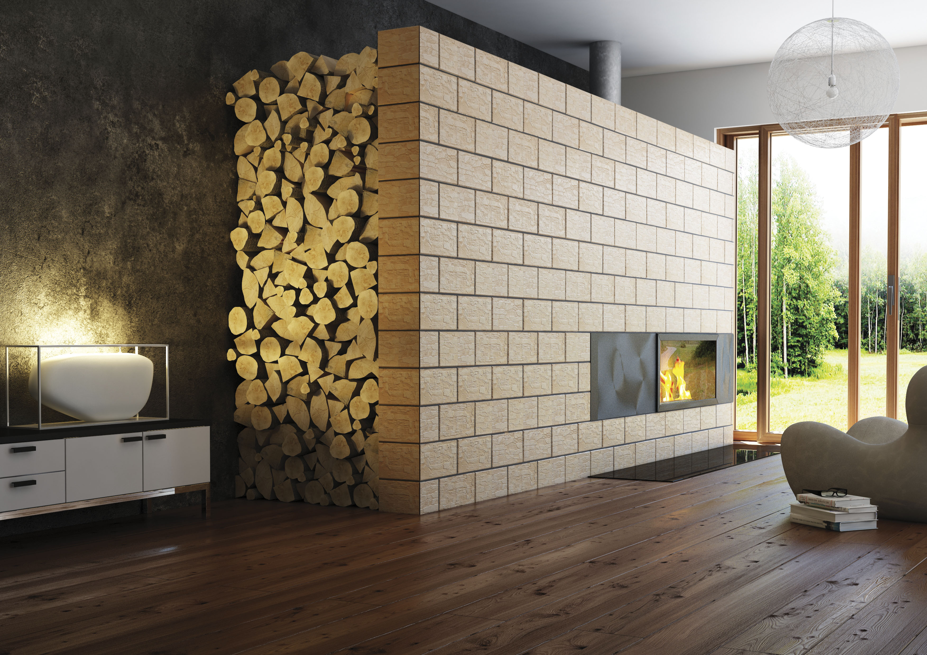 Плитка клинкерная Kamien Cer 10 Ecru 30х14.8х0.9 структурный 12шт/упак Cerrad купить в Санкт-Петербурге