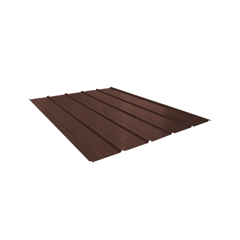 Профнастил Stynergy ST15A 0.50мм 8017 (коричневый) Rooftop Кашемир матовый {длины по спецификации} купить в Санкт-Петербурге