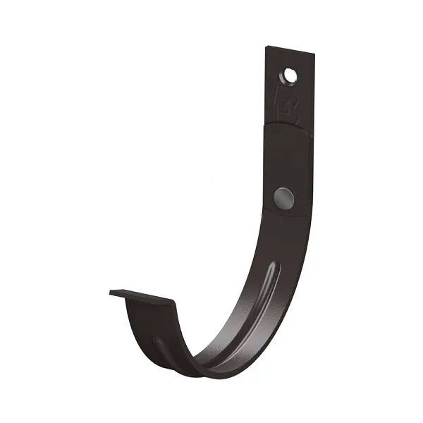 Уценка Кронштейн желоба карнизный усиленный 3мм D125х132 темно-коричневый (RR32) МП Foramina купить в Санкт-Петербурге