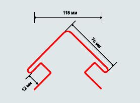 Угол наружный 75 ТехноНИКОЛЬ ОПТИМА купить в Санкт-Петербурге