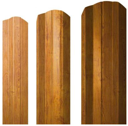 Металлический штакетник М-образный фигурный Colority Print купить в Санкт-Петербурге