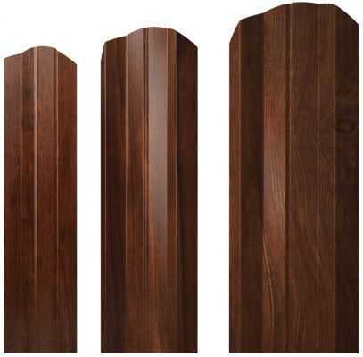 Металлический штакетник М-образный фигурный Colority Print купить в Санкт-Петербурге