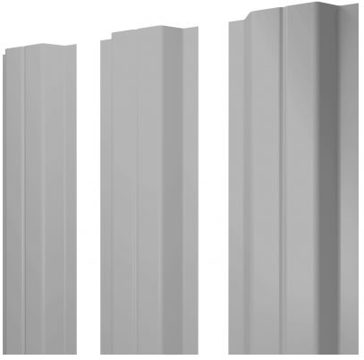 Металлический штакетник П-образный прямой Drap купить в Санкт-Петербурге