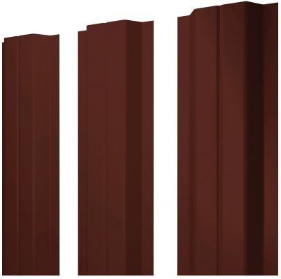 Металлический штакетник П-образный прямой GreenCoat Pural BT купить в Санкт-Петербурге