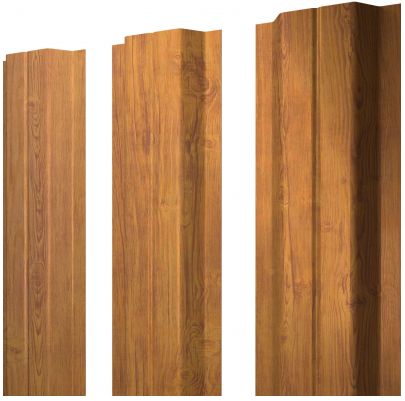 Металлический штакетник П-образный прямой Print Premium купить в Санкт-Петербурге