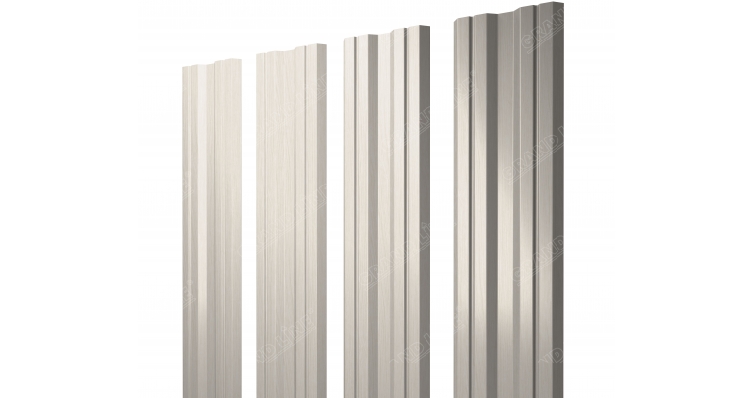 Металлический штакетник Twin прямой Print Elite купить в Санкт-Петербурге