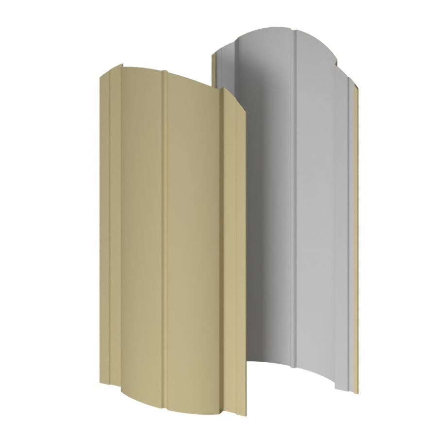 Штакетник МП Э-118-О фигурный 0.45мм ПЭ {длины по списку} купить в Санкт-Петербурге