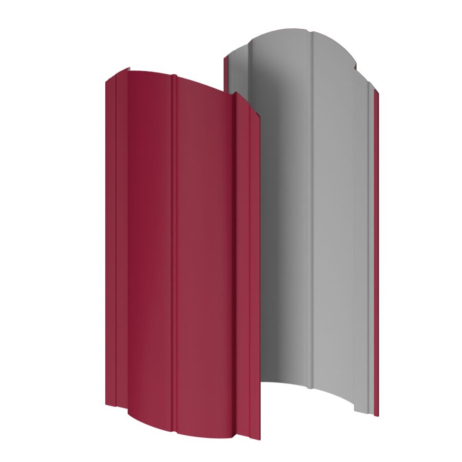 Штакетник МП Э-118-О фигурный 0.40мм ПЭ {длины по списку} купить в Санкт-Петербурге