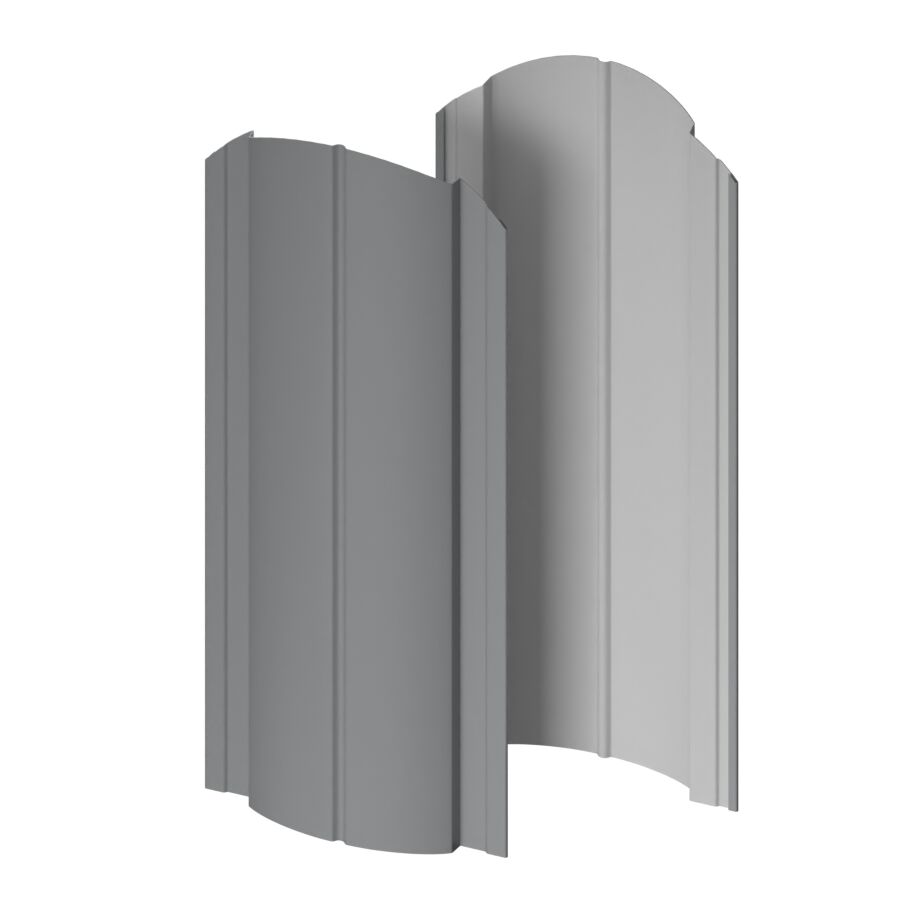 Штакетник МП Э-118-О фигурный 0.40мм ПЭ {длины по списку} купить в Санкт-Петербурге