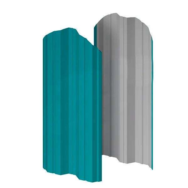 Штакетник МП М-111-О фигурный 0.45мм ПЭ {длины по списку} купить в Санкт-Петербурге
