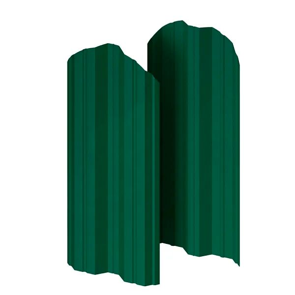 Штакетник МП М-111-О фигурный 0.45мм ПЭ двусторонний {длины по списку} купить в Санкт-Петербурге