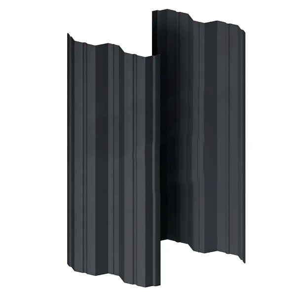 Штакетник МП М-111-Т прямой 0.45мм ПЭ двусторонний {длины по списку} купить в Санкт-Петербурге