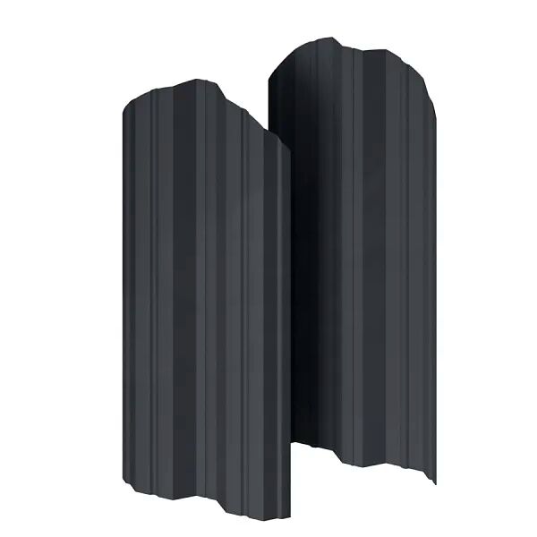 Штакетник МП М-111-О фигурный 0.45мм ПЭ двусторонний {длины по списку} купить в Санкт-Петербурге