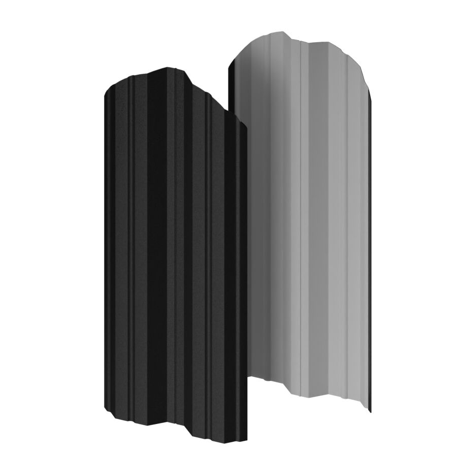 Штакетник МП М-111-О фигурный 0.45мм ПЭ {длины по списку} купить в Санкт-Петербурге