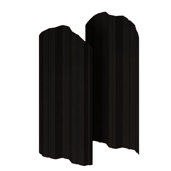 Штакетник МП М-111-О фигурный 0.40мм ПЭ матовый двусторонний {длины по списку} купить в Санкт-Петербурге