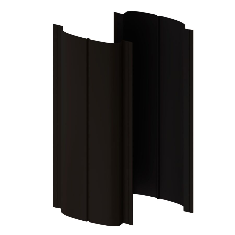 Штакетник МП ELLIPSE-T прямой 0.40мм ПЭ матовый двусторонний {длины по списку} купить в Санкт-Петербурге