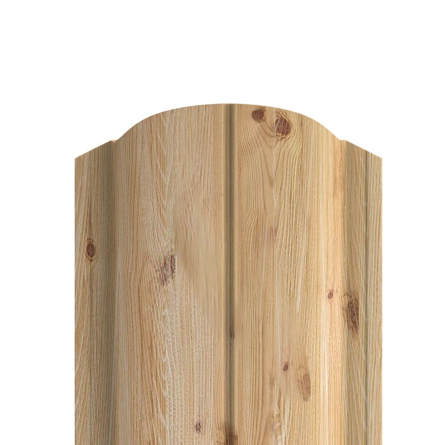 Штакетник МП ELLIPSE-O фигурный 0.45мм Ecosteel Texture {длины по списку} купить в Санкт-Петербурге