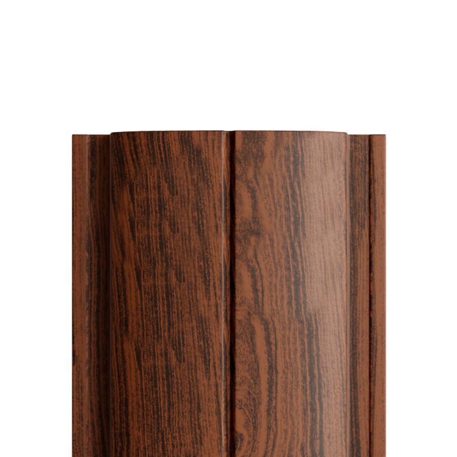 Штакетник МП ELLIPSE-T-БР прямой 0.50мм Ecosteel Matt {длины по списку} купить в Санкт-Петербурге