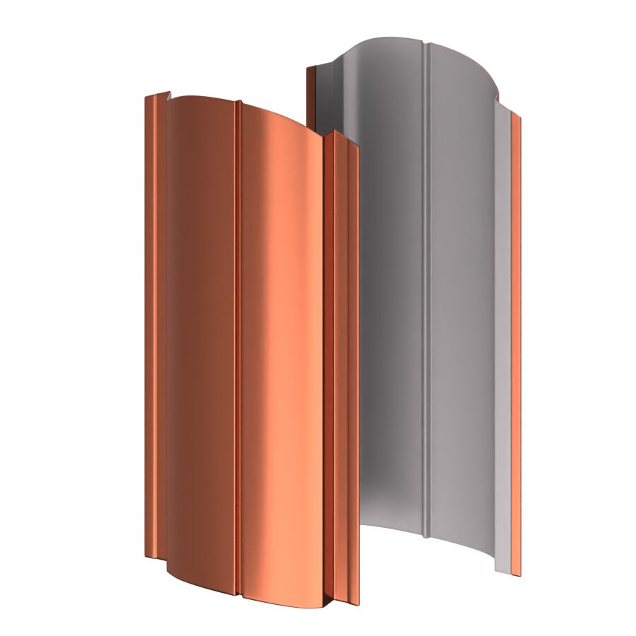 Штакетник металлический МП ELLIPSE-O фигурный PURMAN купить в Санкт-Петербурге