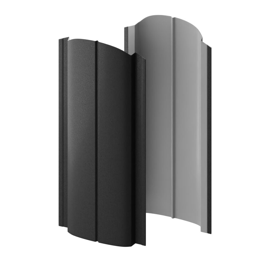 Штакетник металлический МП ELLIPSE-O фигурный Valori купить в Санкт-Петербурге