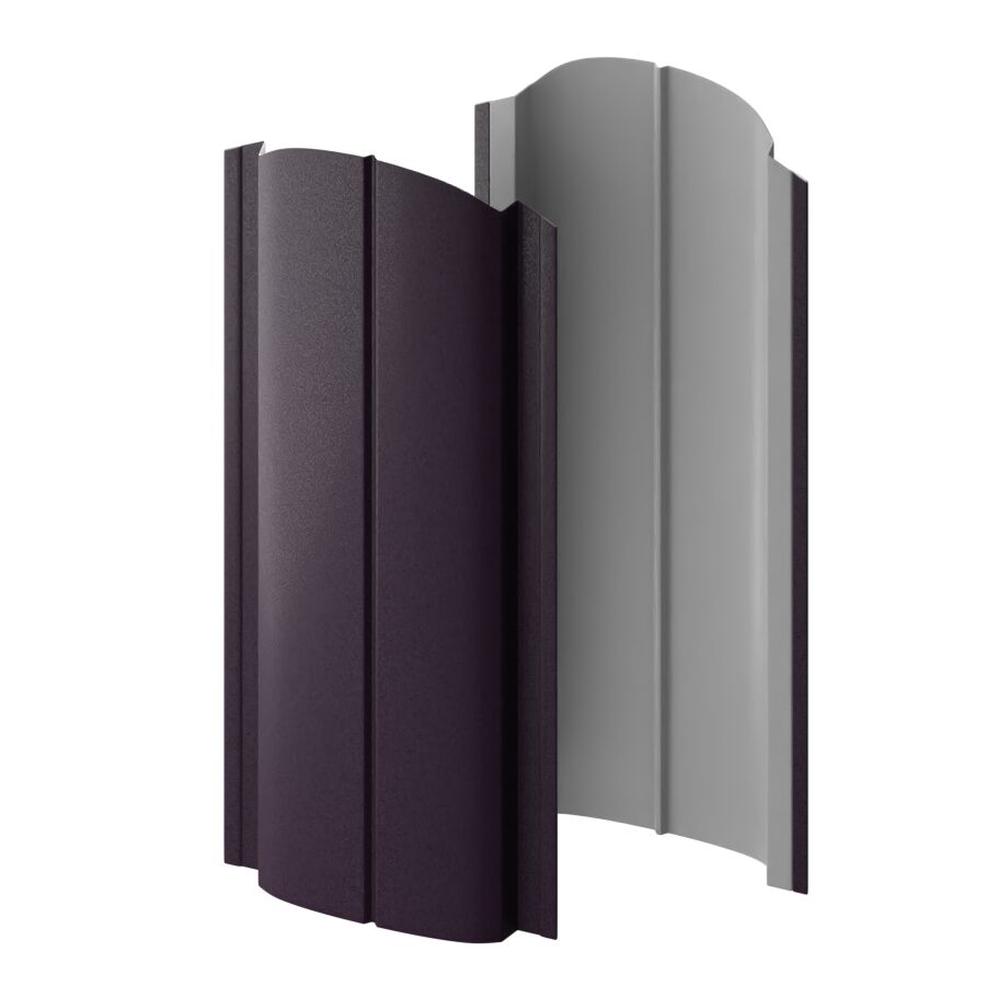 Штакетник МП ELLIPSE-O-БР фигурный 0.50мм Valori {длины по списку} купить в Санкт-Петербурге