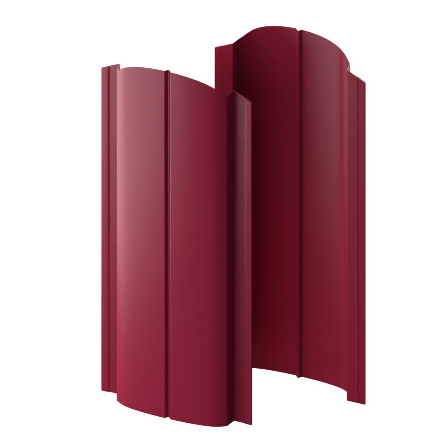 Штакетник металлический МП ELLIPSE-O фигурный PE двусторонний 0,45мм купить в Санкт-Петербурге