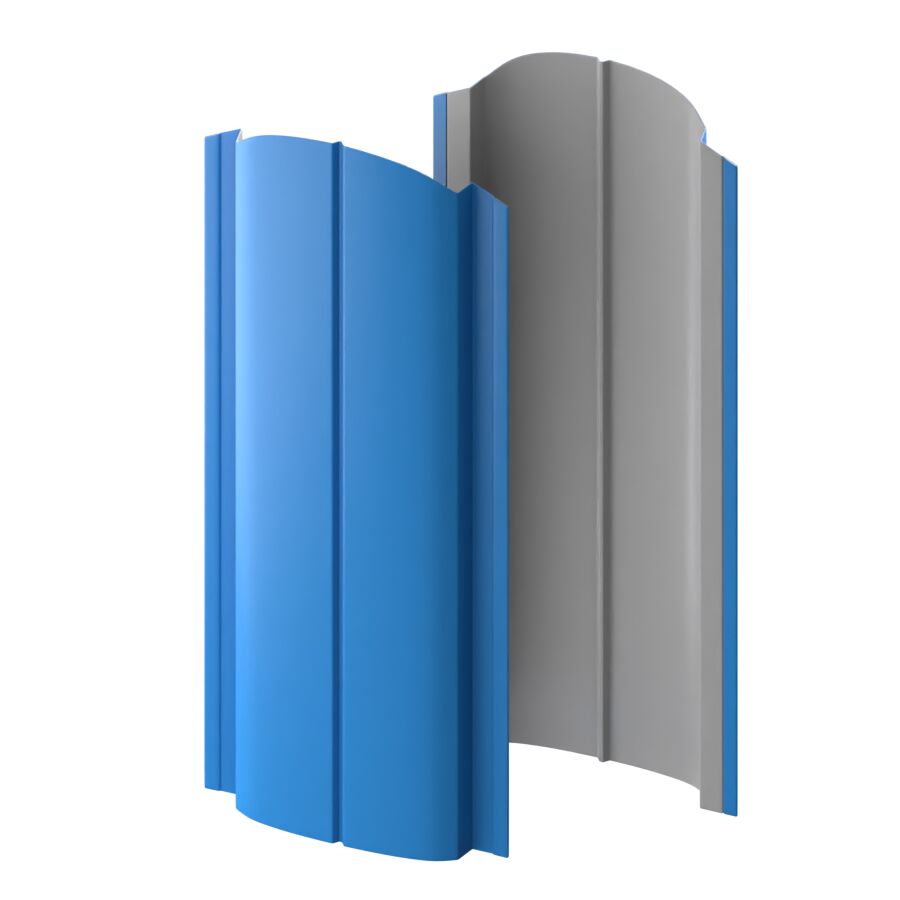 Штакетник металлический МП ELLIPSE-O фигурный NormanMP купить в Санкт-Петербурге