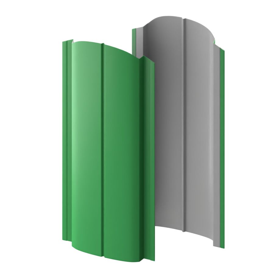 Штакетник металлический МП ELLIPSE-O фигурный NormanMP купить в Санкт-Петербурге