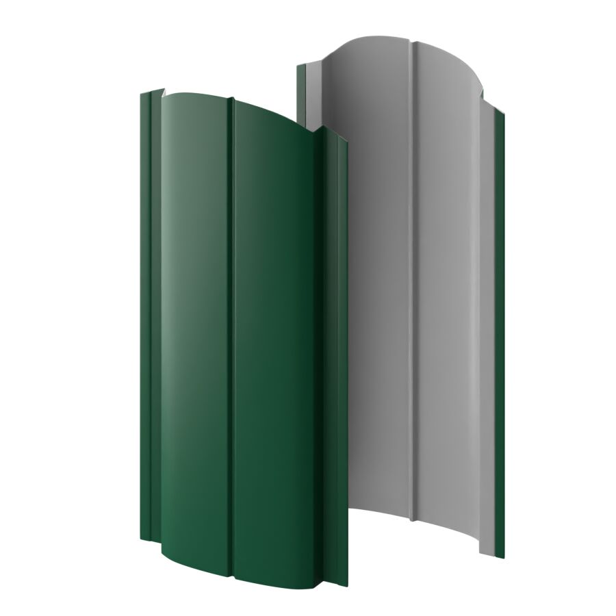 Штакетник металлический МП ELLIPSE-O фигурный Viking купить в Санкт-Петербурге