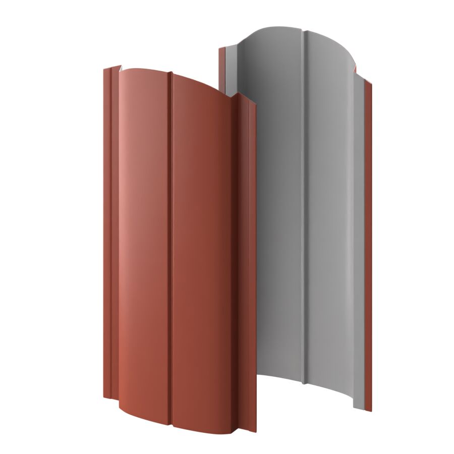 Штакетник металлический МП ELLIPSE-O фигурный Puretan купить в Санкт-Петербурге