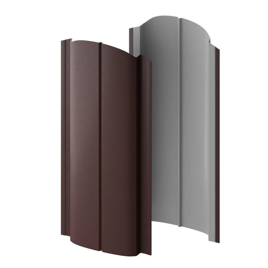 Штакетник металлический МП ELLIPSE-O фигурный VikingMP E купить в Санкт-Петербурге