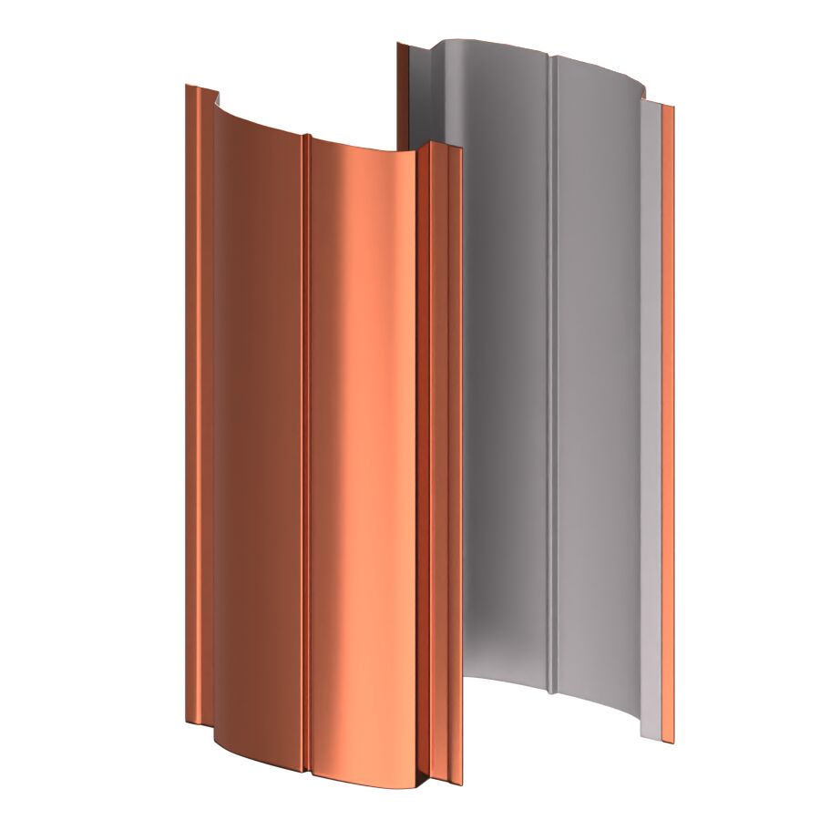 Штакетник металлический МП ELLIPSE-T прямой PURMAN купить в Санкт-Петербурге