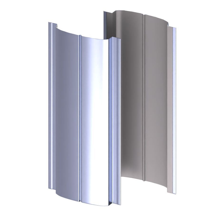 Штакетник металлический МП ELLIPSE-T прямой PURMAN купить в Санкт-Петербурге