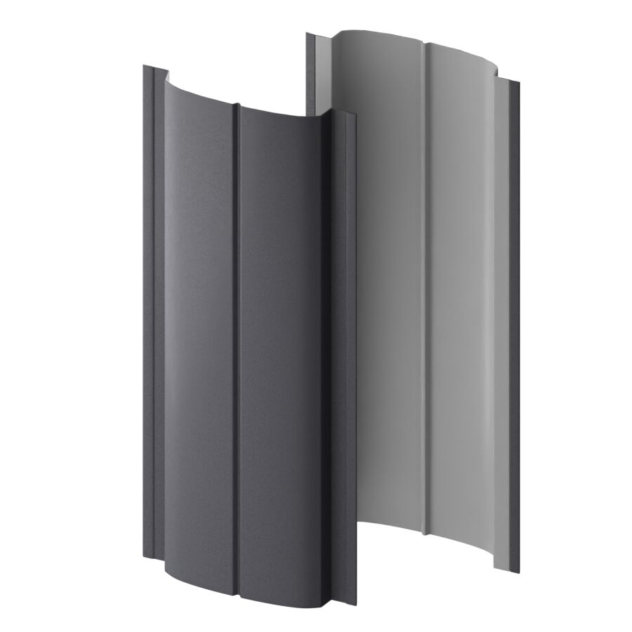 Штакетник металлический МП ELLIPSE-T прямой Valori купить в Санкт-Петербурге