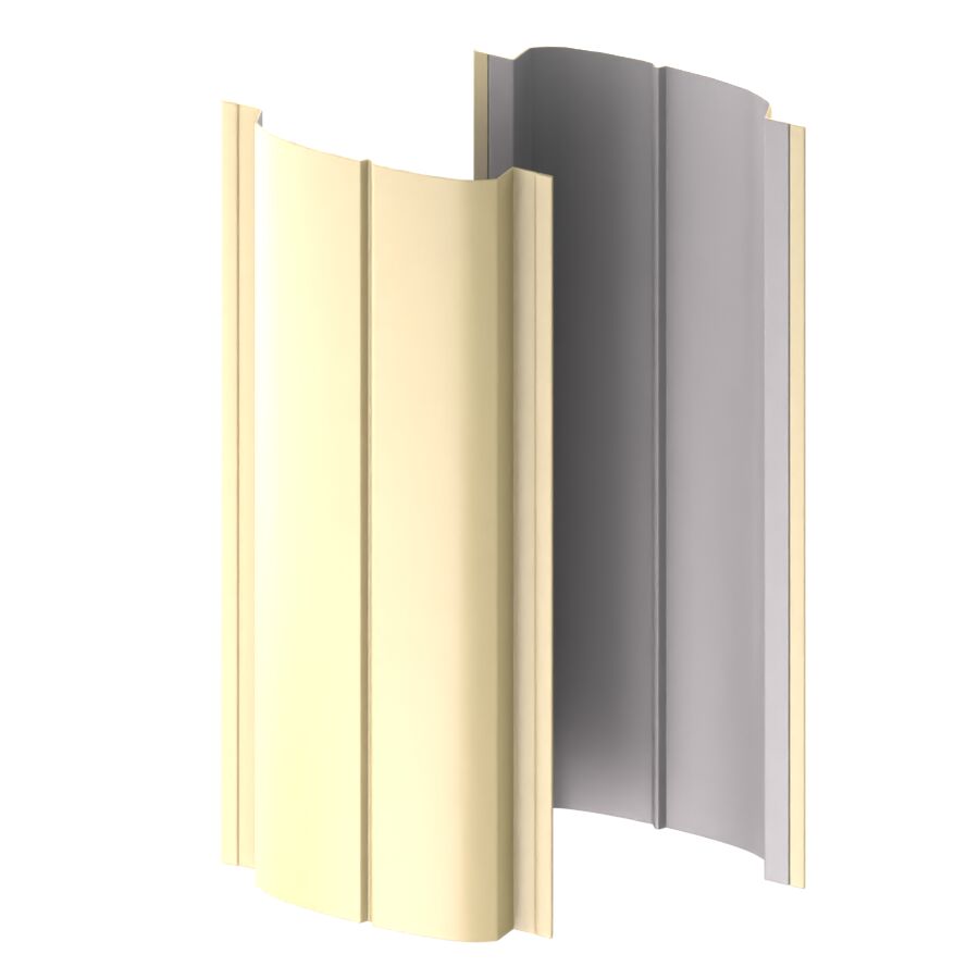 Штакетник металлический МП ELLIPSE-T прямой PE 0,45мм купить в Санкт-Петербурге