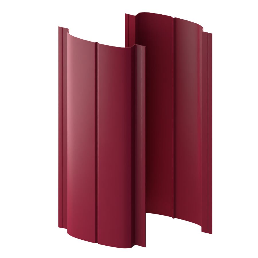 Штакетник металлический МП ELLIPSE-T прямой PE двусторонний 0,45мм купить в Санкт-Петербурге