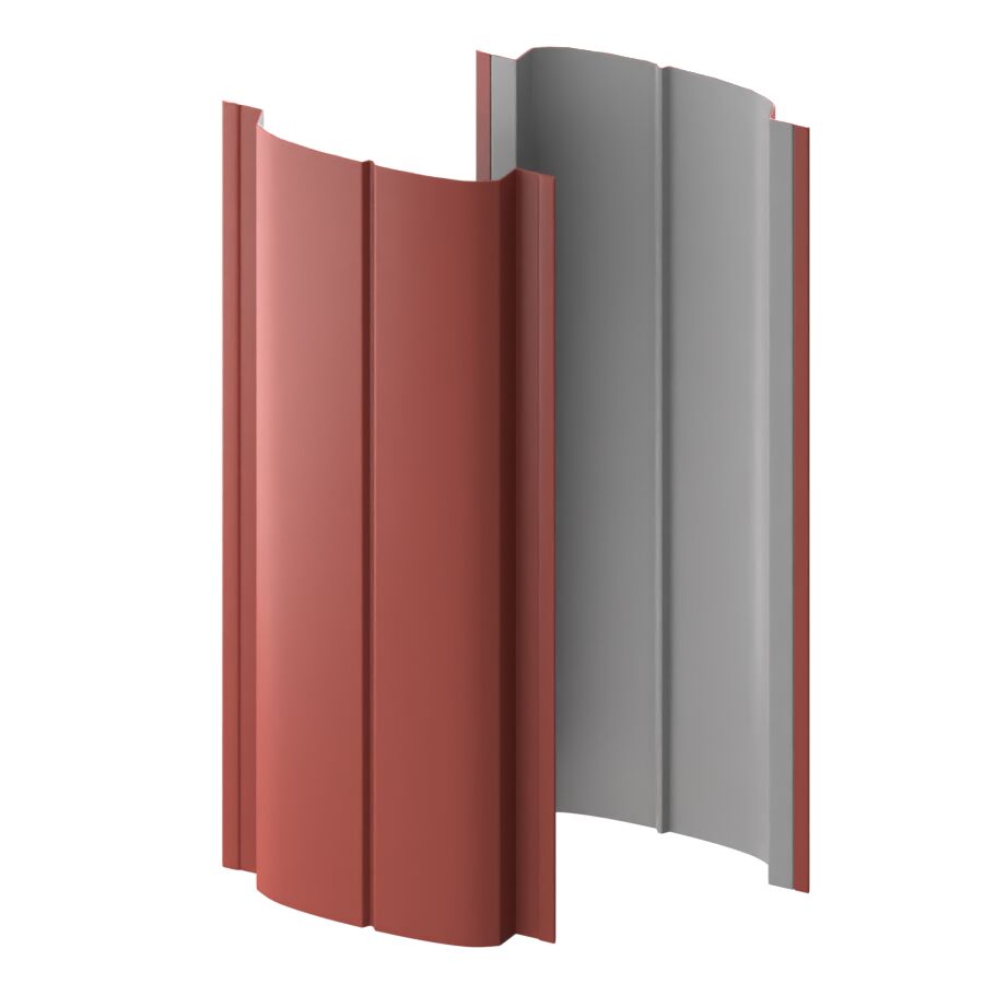 Штакетник металлический МП ELLIPSE-T прямой PE 0,45мм купить в Санкт-Петербурге