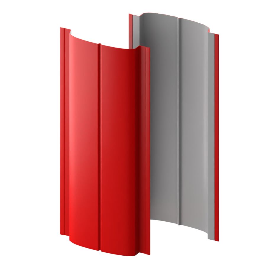 Штакетник металлический МП ELLIPSE-T прямой PE 0,45мм купить в Санкт-Петербурге