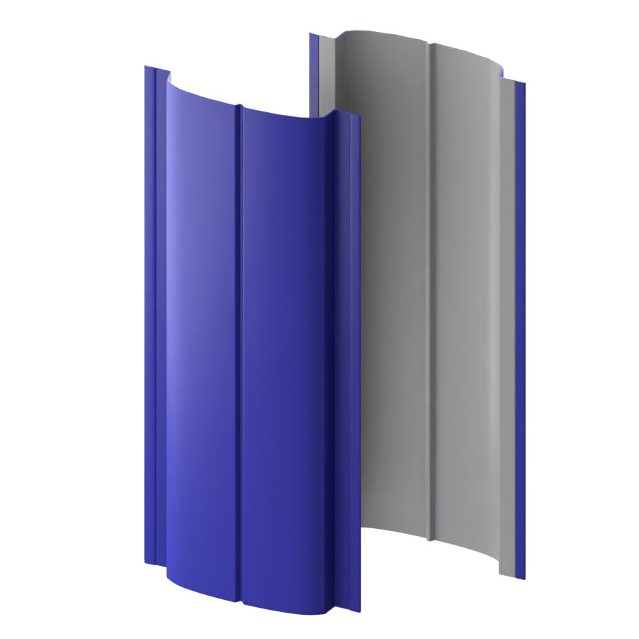 Штакетник металлический МП ELLIPSE-T прямой NormanMP купить в Санкт-Петербурге