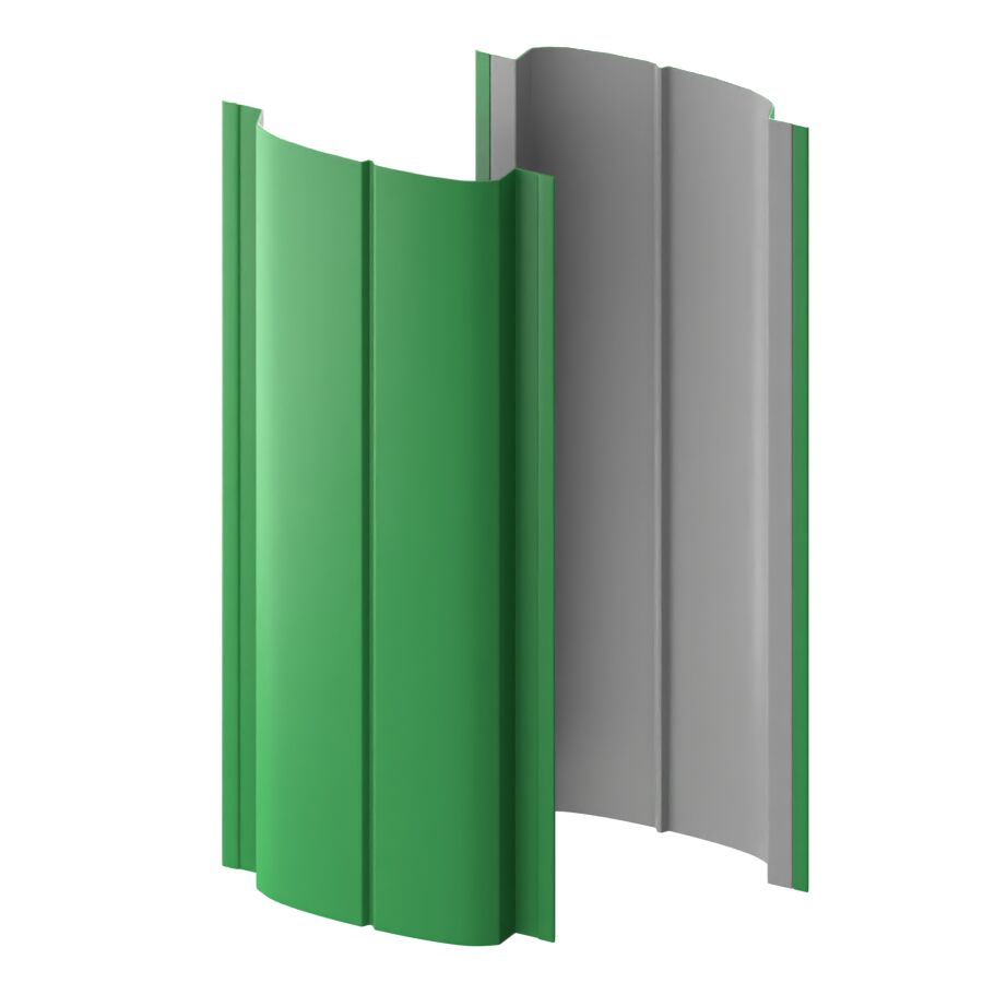 Штакетник металлический МП ELLIPSE-T прямой PE 0,45мм купить в Санкт-Петербурге