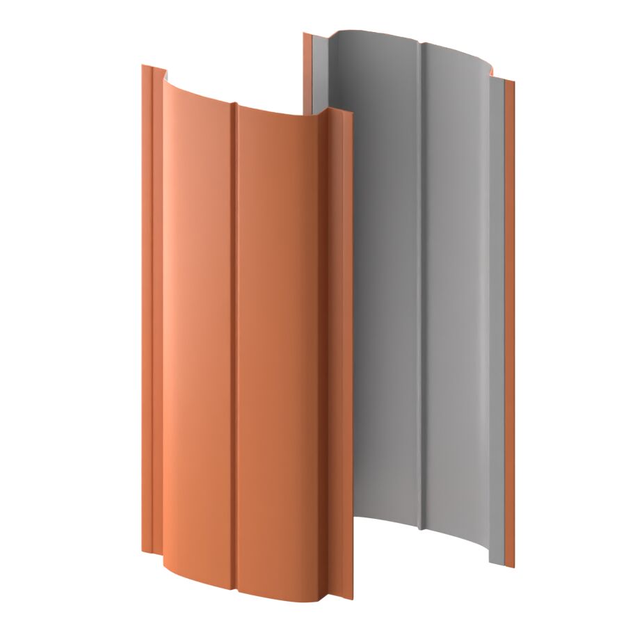 Штакетник металлический МП ELLIPSE-T прямой VikingMP E купить в Санкт-Петербурге