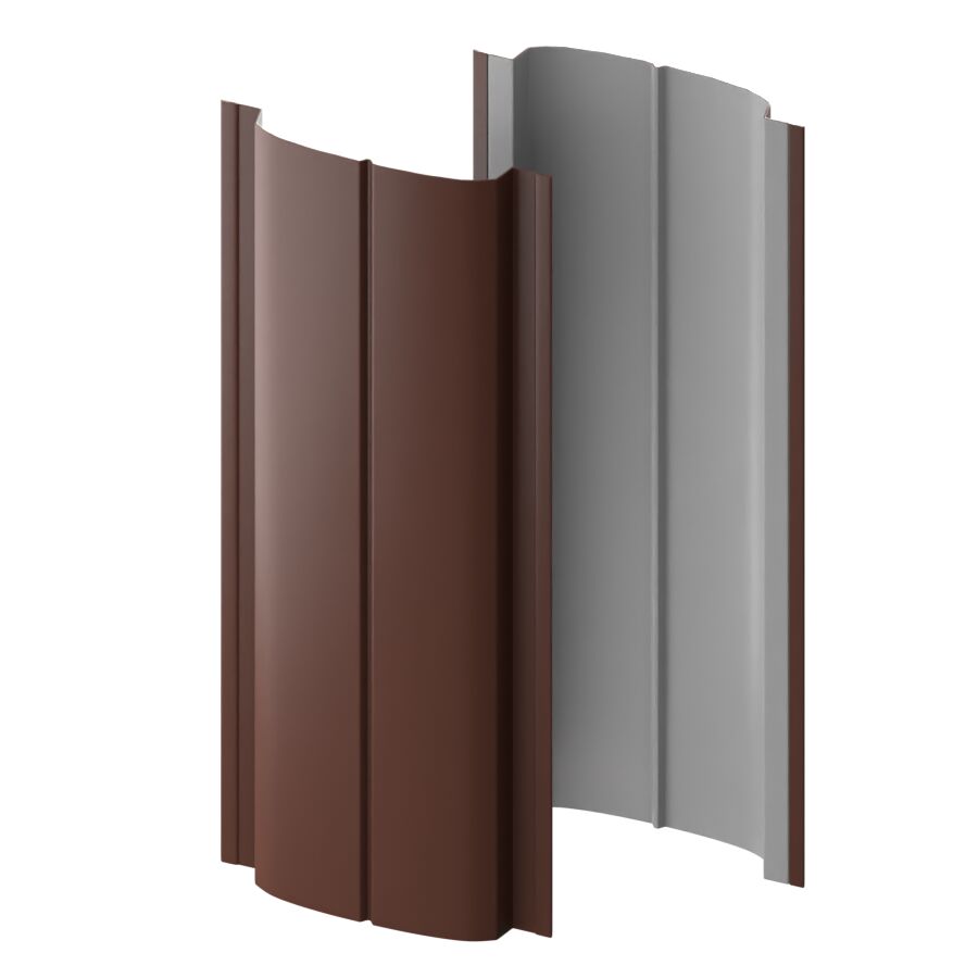 Штакетник металлический МП ELLIPSE-T прямой NormanMP купить в Санкт-Петербурге