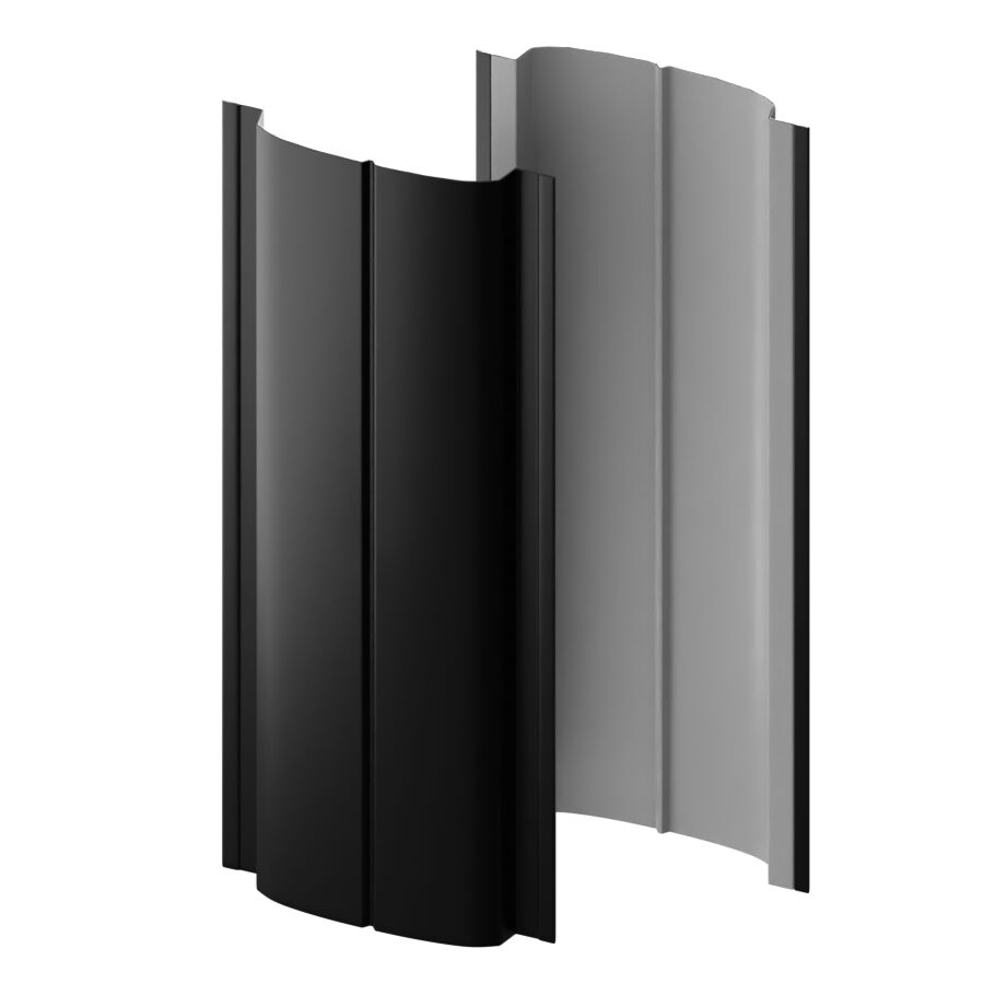 Штакетник МП ELLIPSE-T-БР прямой 0.45мм Viking {длины по списку} купить в Санкт-Петербурге