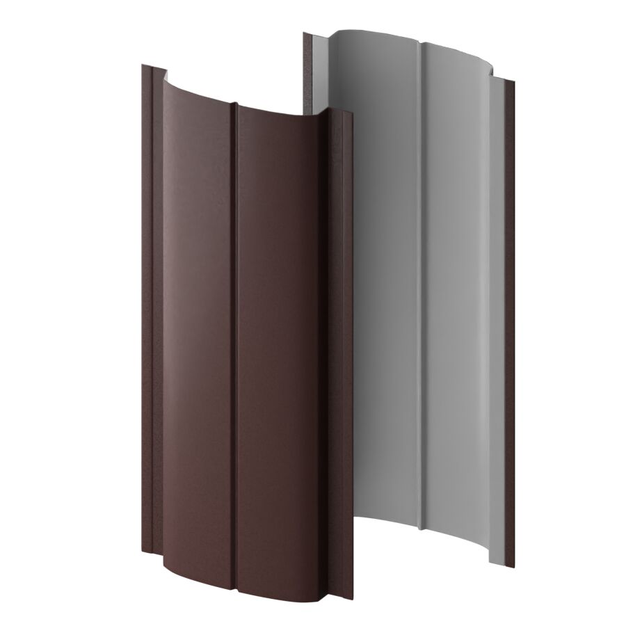 Штакетник металлический МП ELLIPSE-T прямой VikingMP E купить в Санкт-Петербурге