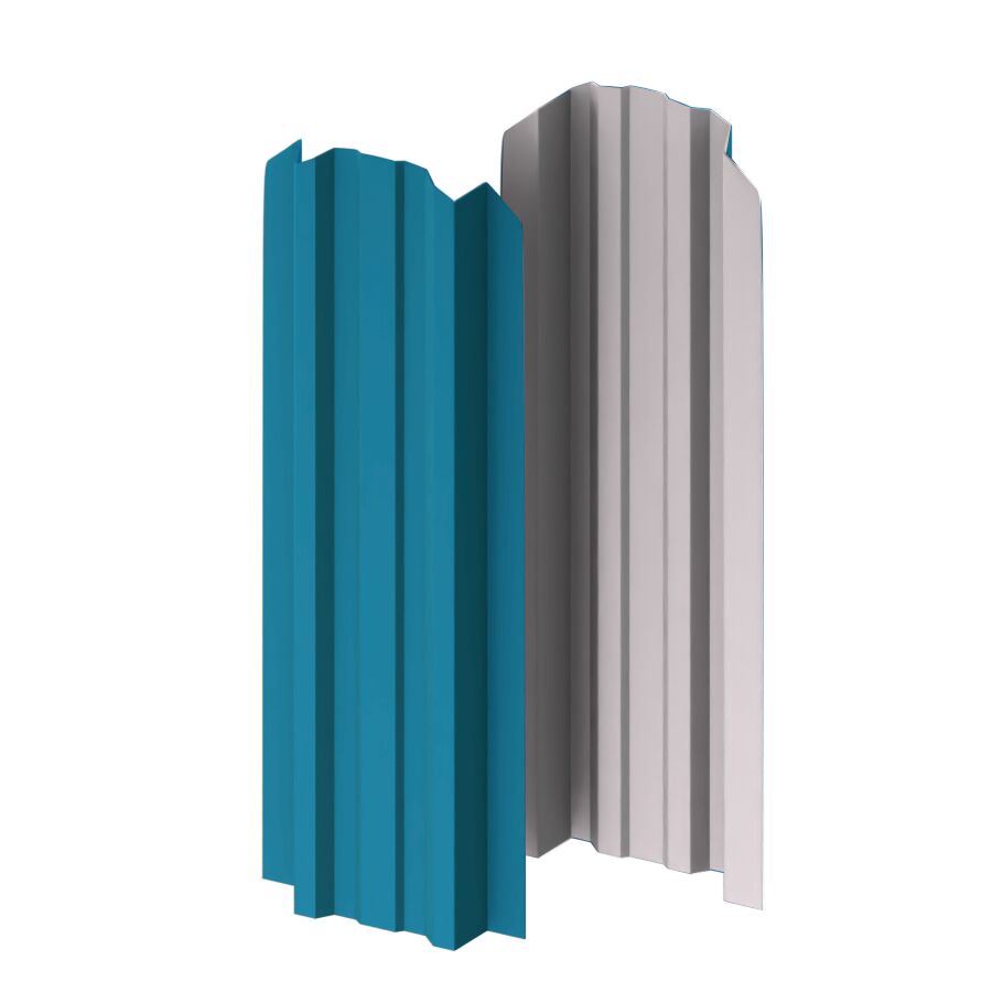 Штакетник металлический МП LANE-O фигурный NormanMP купить в Санкт-Петербурге