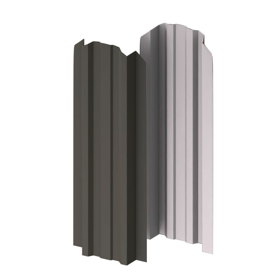 Штакетник МП LАNE-O фигурный 0.50мм VikingMP Е {длины по списку} купить в Санкт-Петербурге