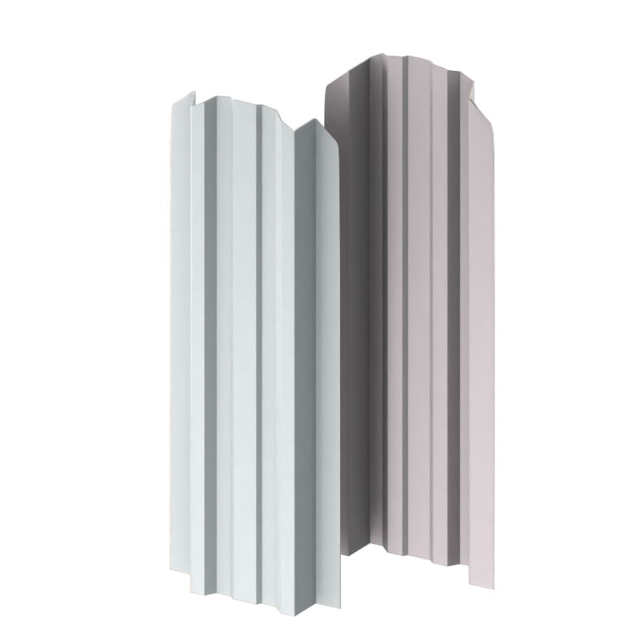 Штакетник МП LАNE-O-БР фигурный 0.50мм Norman {длины по списку} купить в Санкт-Петербурге