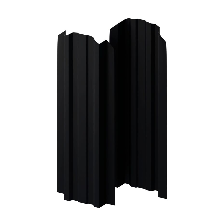 Штакетник МП LАNE-O фигурный 0.40мм ПЭ матовый двусторонний {длины по списку} купить в Санкт-Петербурге